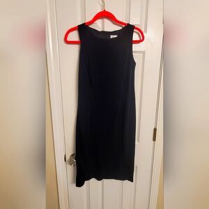 NWT CHICO'S WOMENS BLACK A-LINE SLEEVELESS DRESS SIZE 0